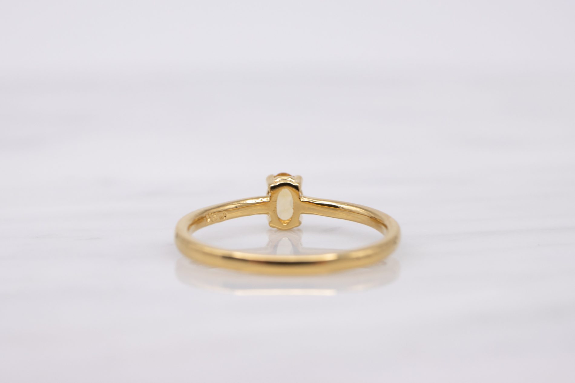 Anillo Destellos Eternos Citrino Obscuro - Image 7