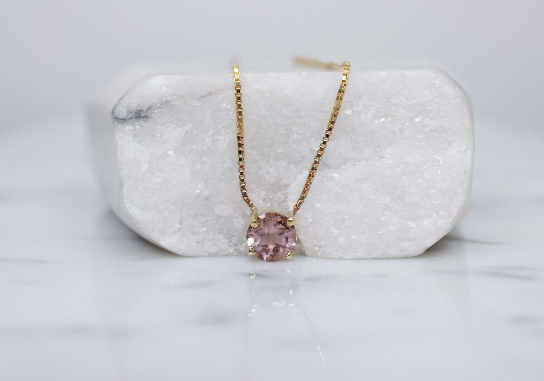 Collar Destello Turmalina Rosa - Image 4