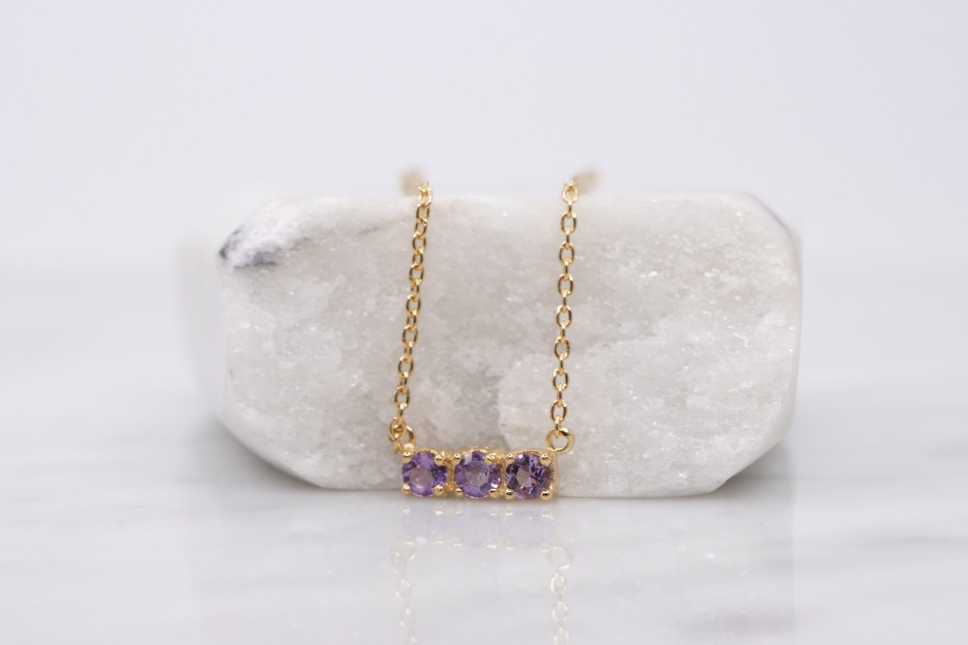 Collar Trilogy Amatista Morada - Image 4