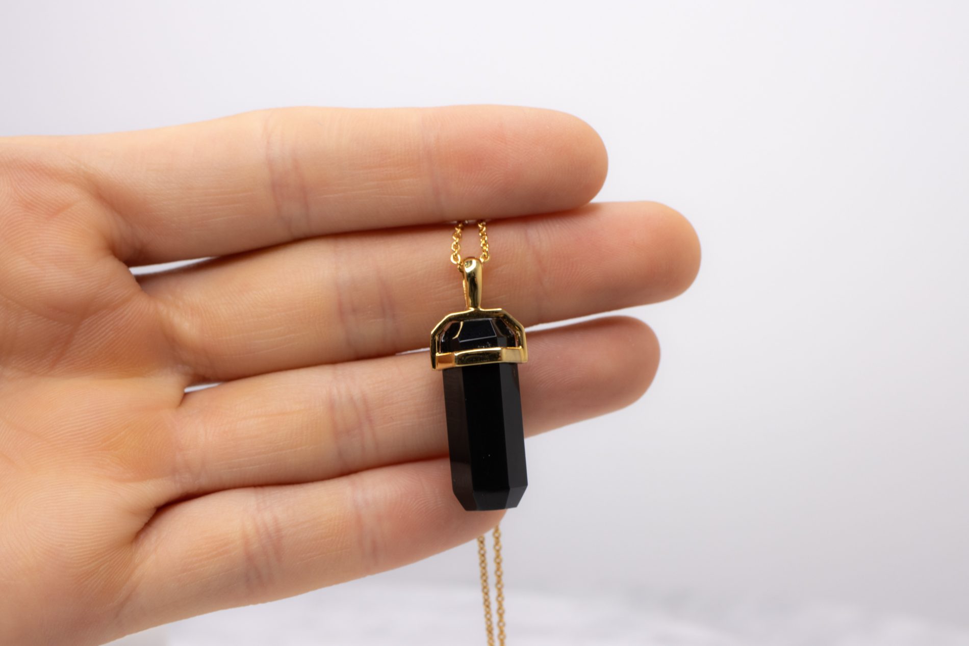 Collar Prisma Obsidiana - Image 3