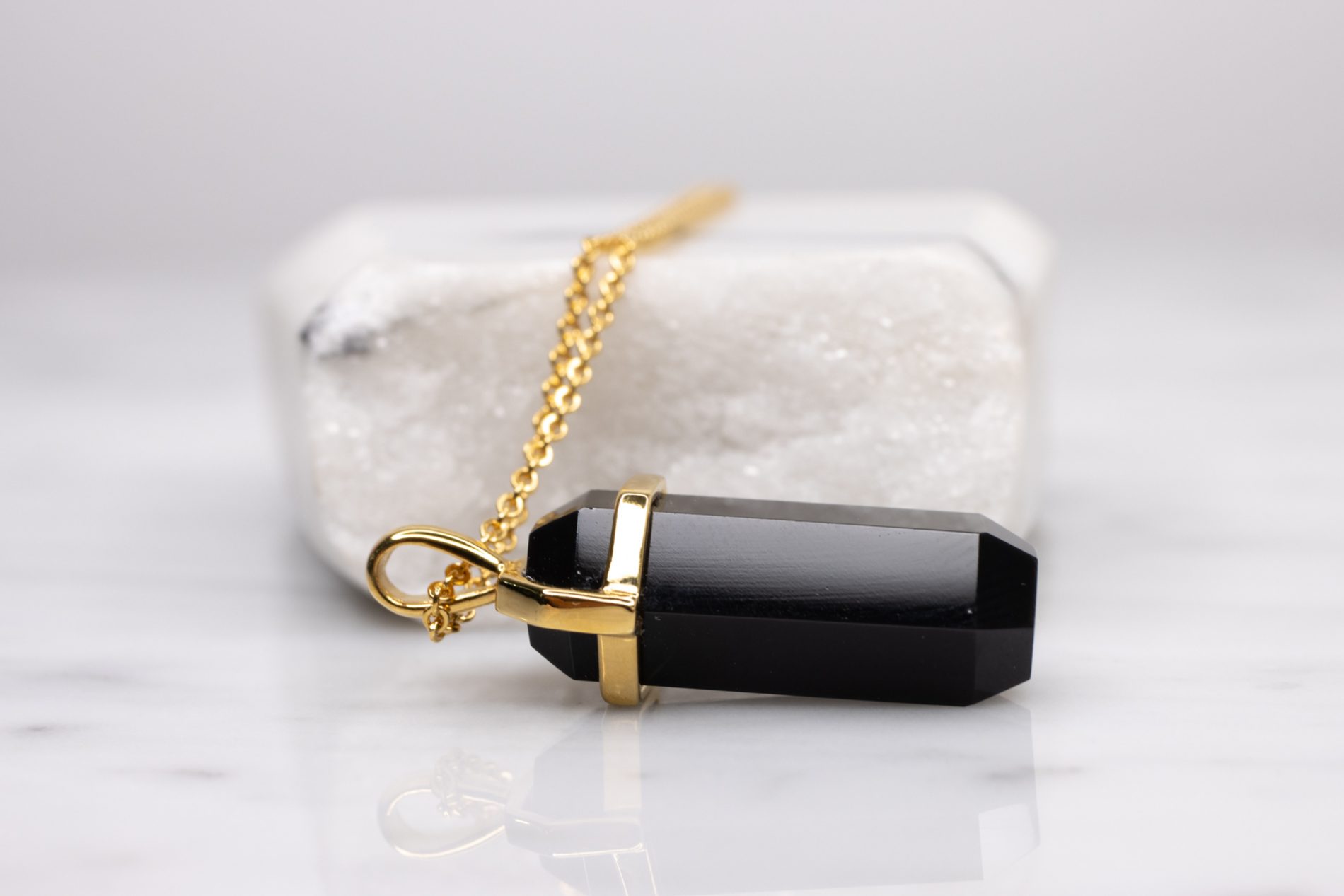 Collar Prisma Obsidiana - Image 5