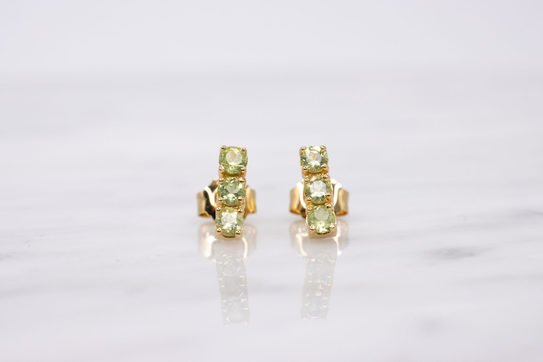 Aretes Trilogy Peridot