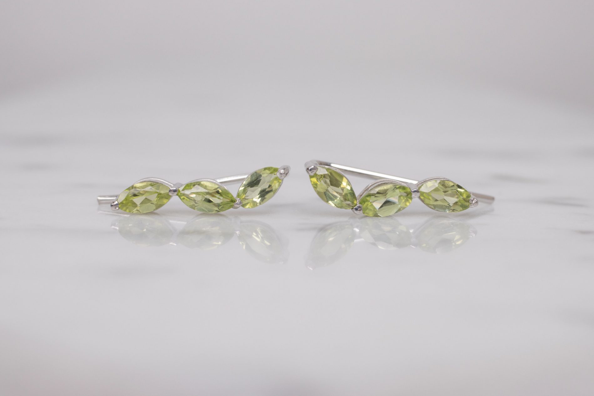 Aretes Cristal Lili Peridot