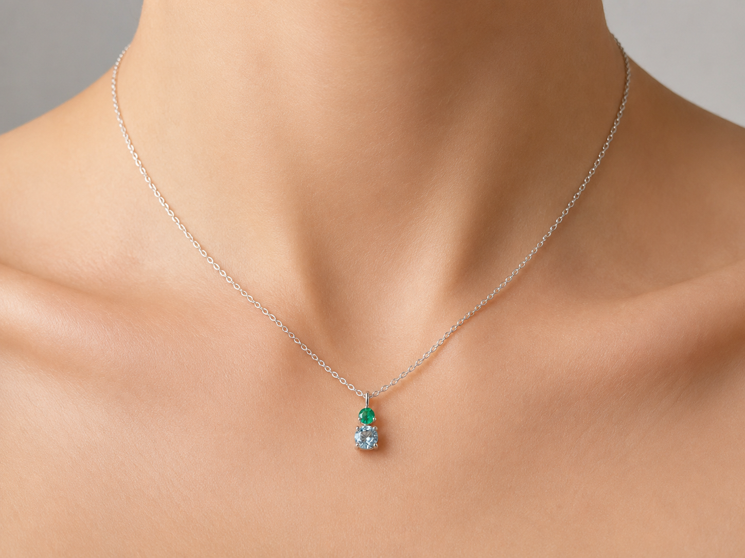 Collar Esmeralda Marina - Image 6