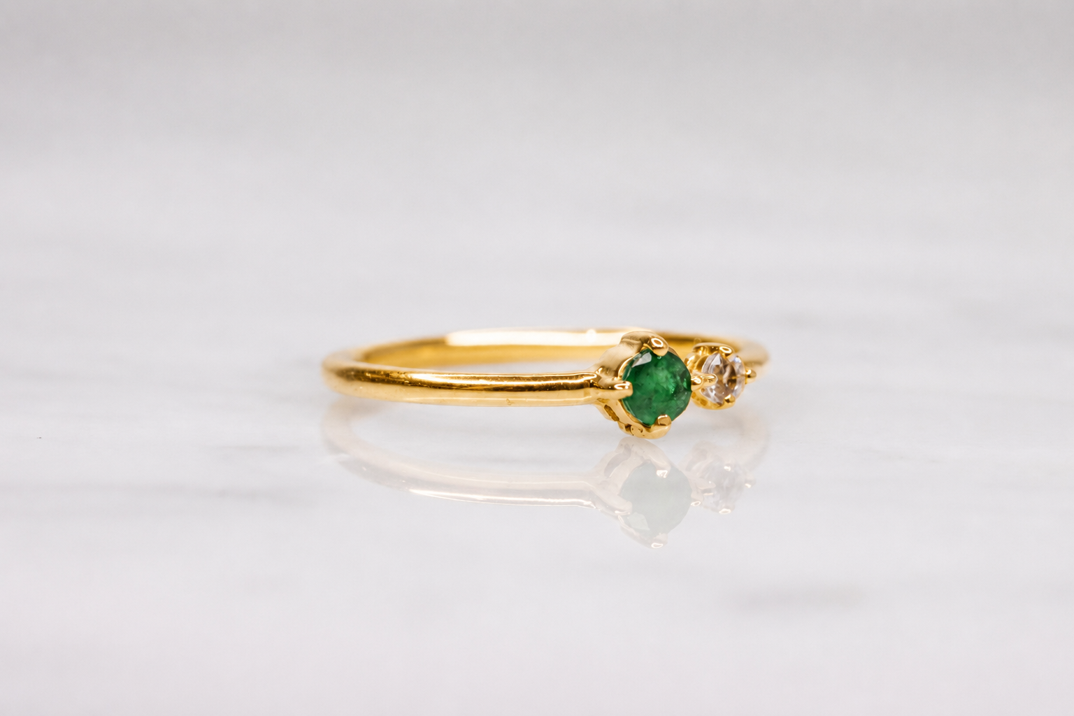 Anillo Esmeralda Marina Mini - Image 4