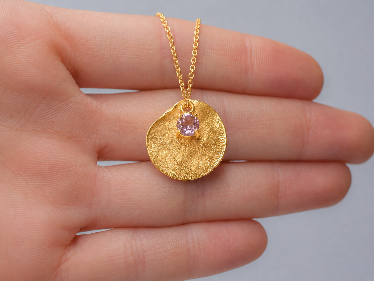 Collar Moneda Turmalina - Image 3