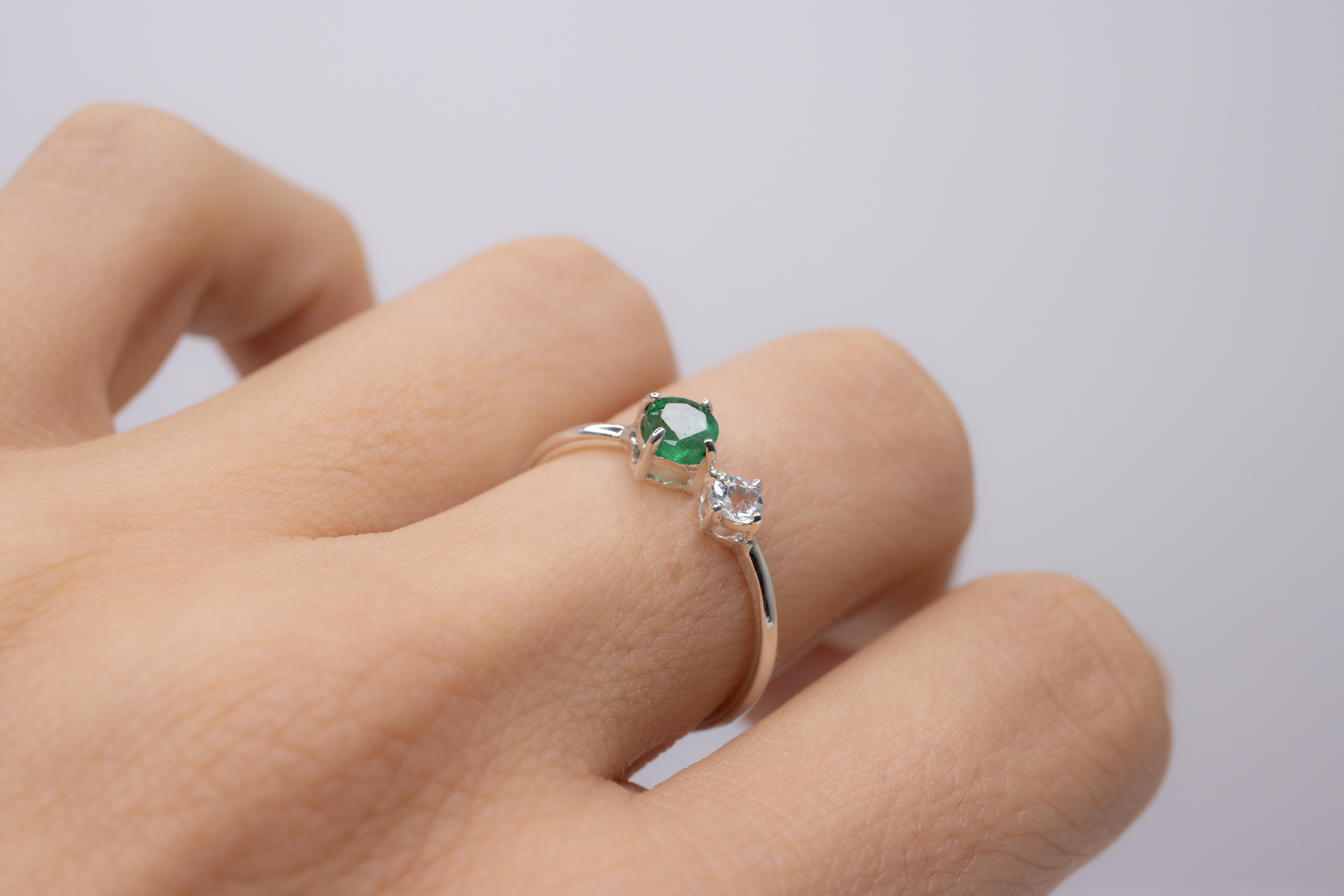Anillo Esmeralda Marina Mini - Image 6
