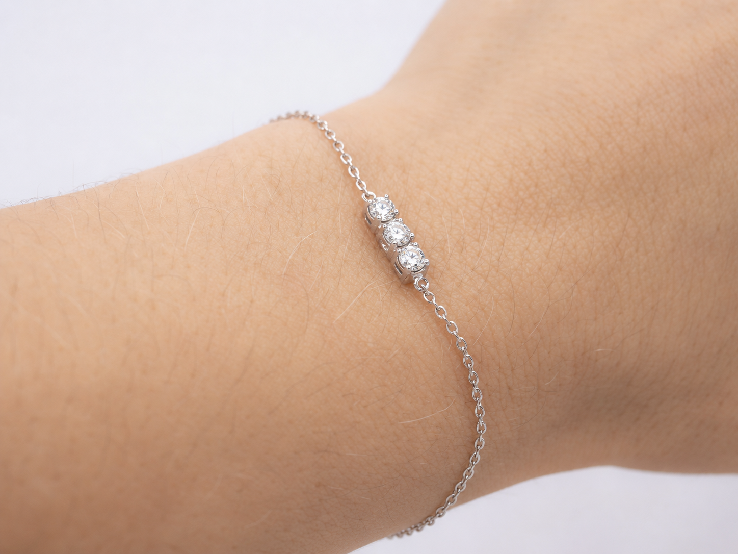 Pulsera Trilogy Diamante - Image 7