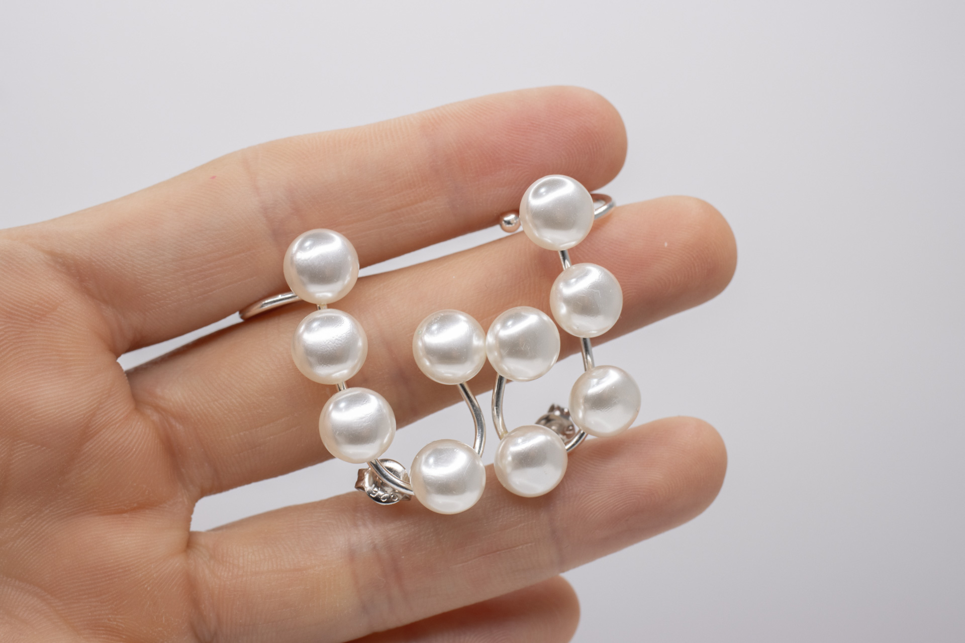 Aretes Constelación de Perlas - Image 3