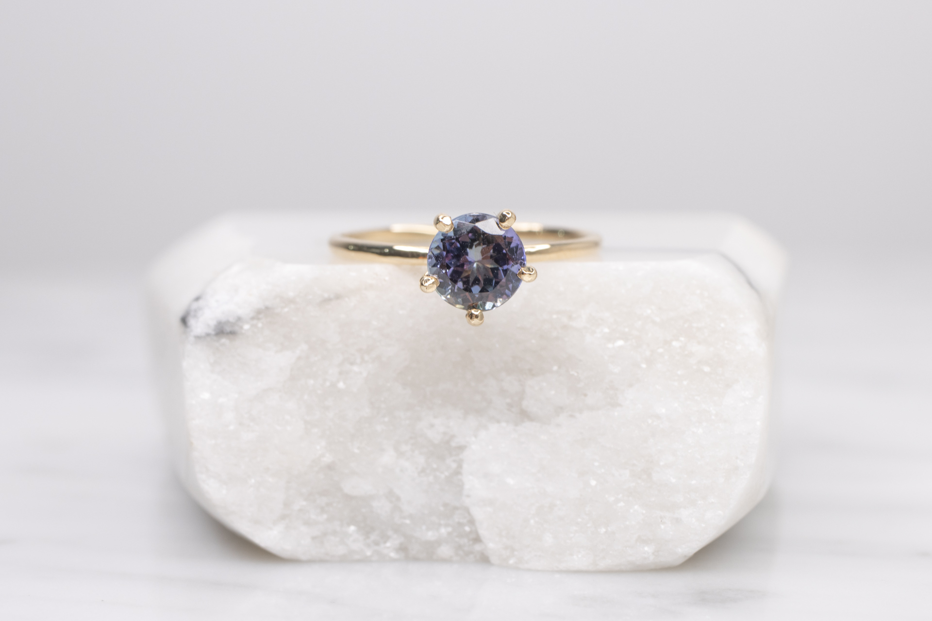 Anillo Solitario Tanzanita - Image 2