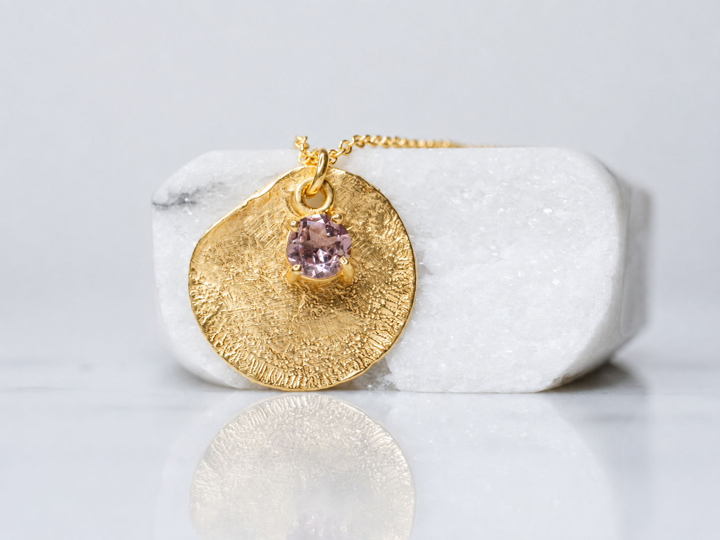 Collar Moneda Turmalina - Image 2
