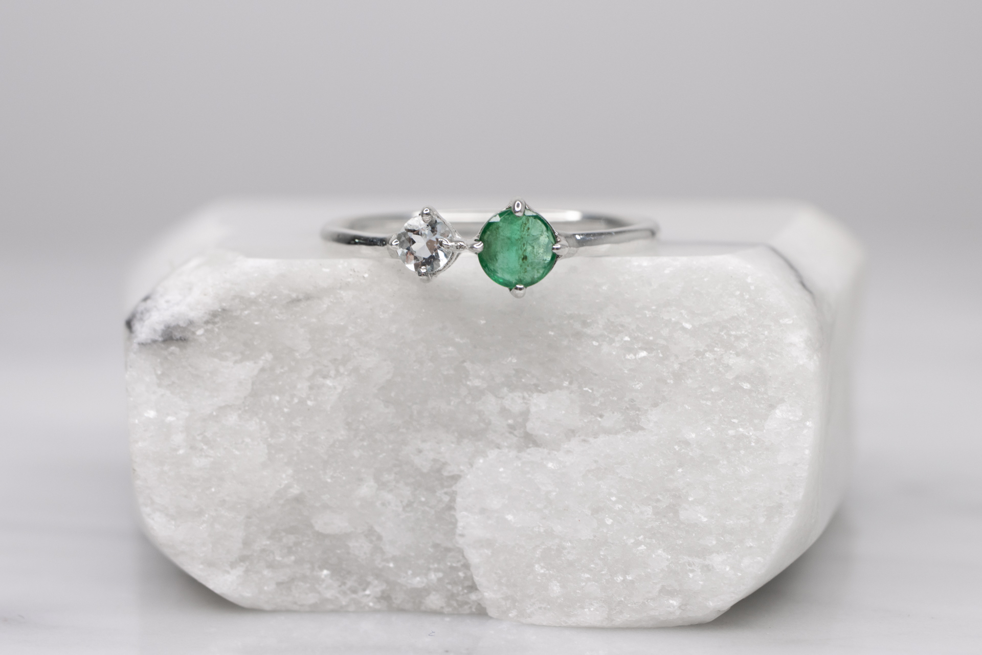 Anillo Esmeralda Marina Mini - Image 5